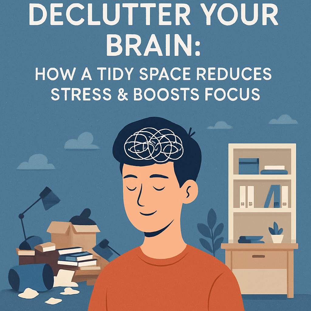 Declutter Your Brain: How a Tidy Space Reduces Stress & Boosts Focus