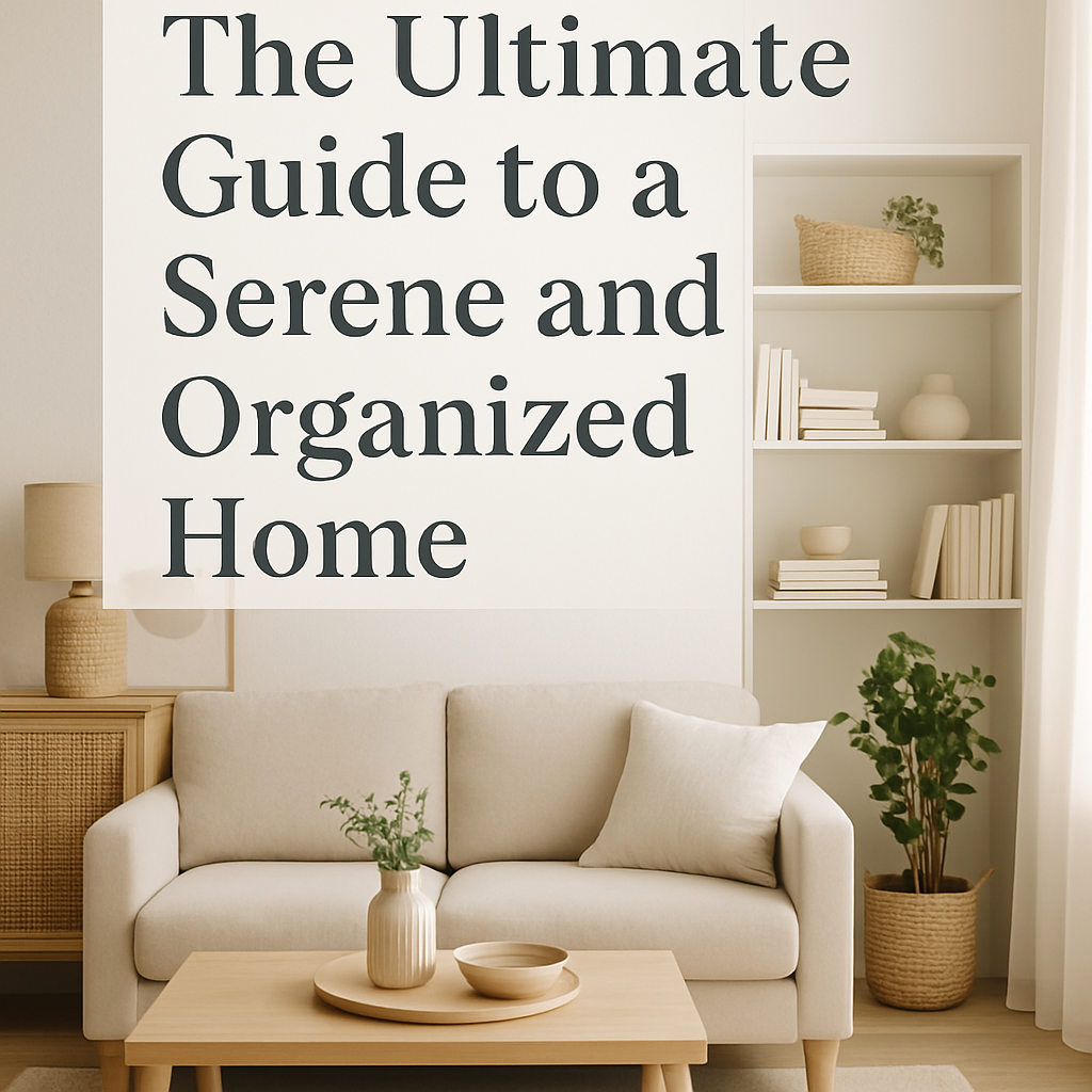 The Ultimate Guide to a Serene and Organized Home
