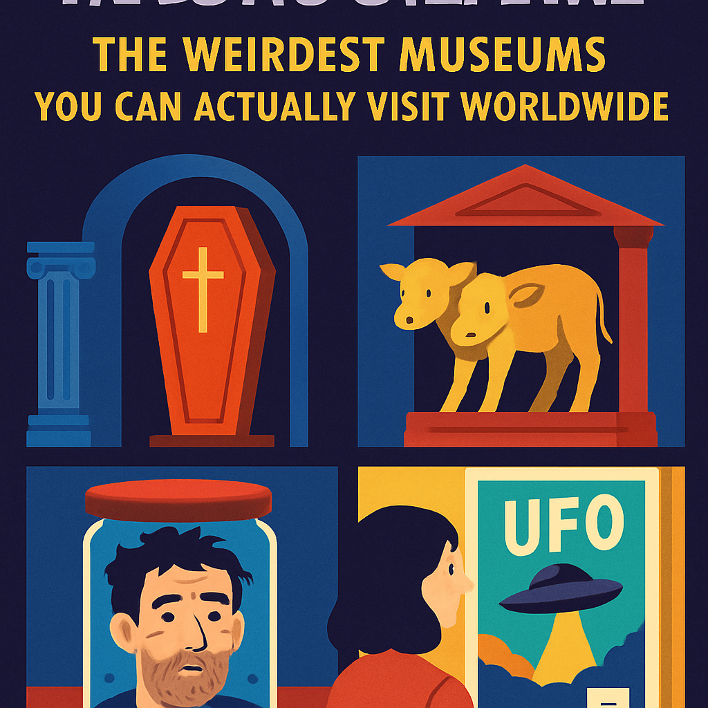 Beyond Bizarre: The Weirdest Museums You Can Actually Visit Worldwide