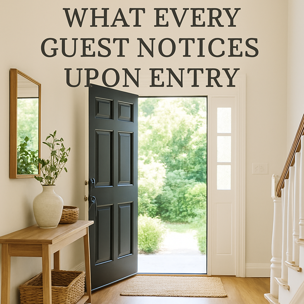 Your Home’s First Impression: What Every Guest Notices Upon Entry