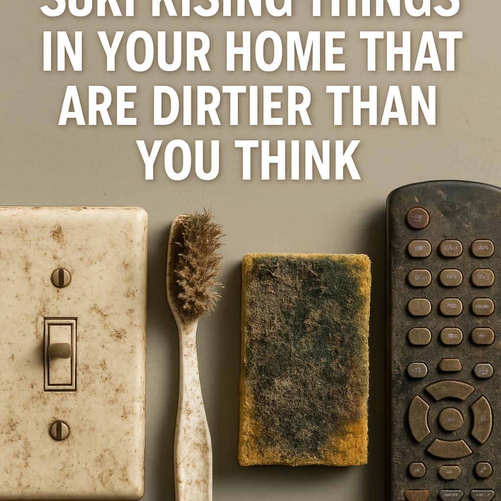 Surprising Things in Your Home That Are Dirtier Than You Think