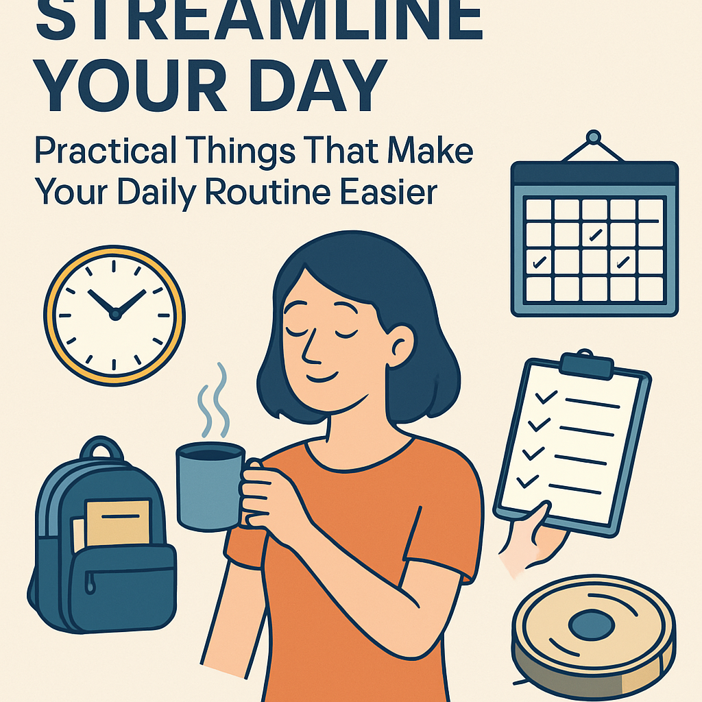 Streamline Your Day: Practical Things That Make Your Daily Routine Easier