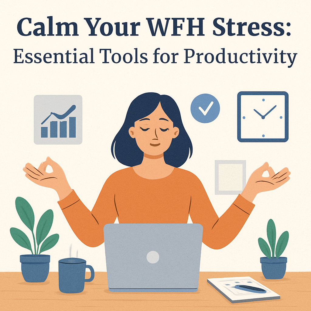 Calm Your WFH Stress: Essential Tools for Productivity