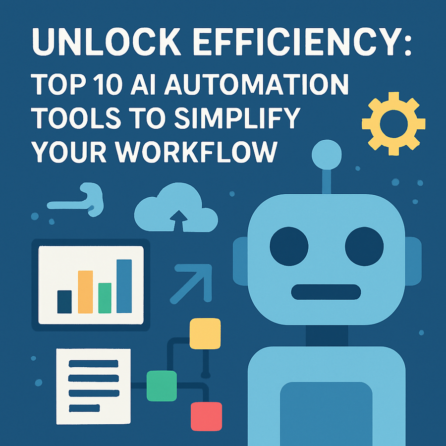 Unlock Efficiency: Top 10 AI Automation Tools to Simplify Your Workflow