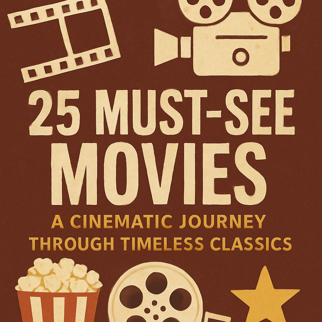 25 Must-See Movies: A Cinematic Journey Through Timeless Classics
