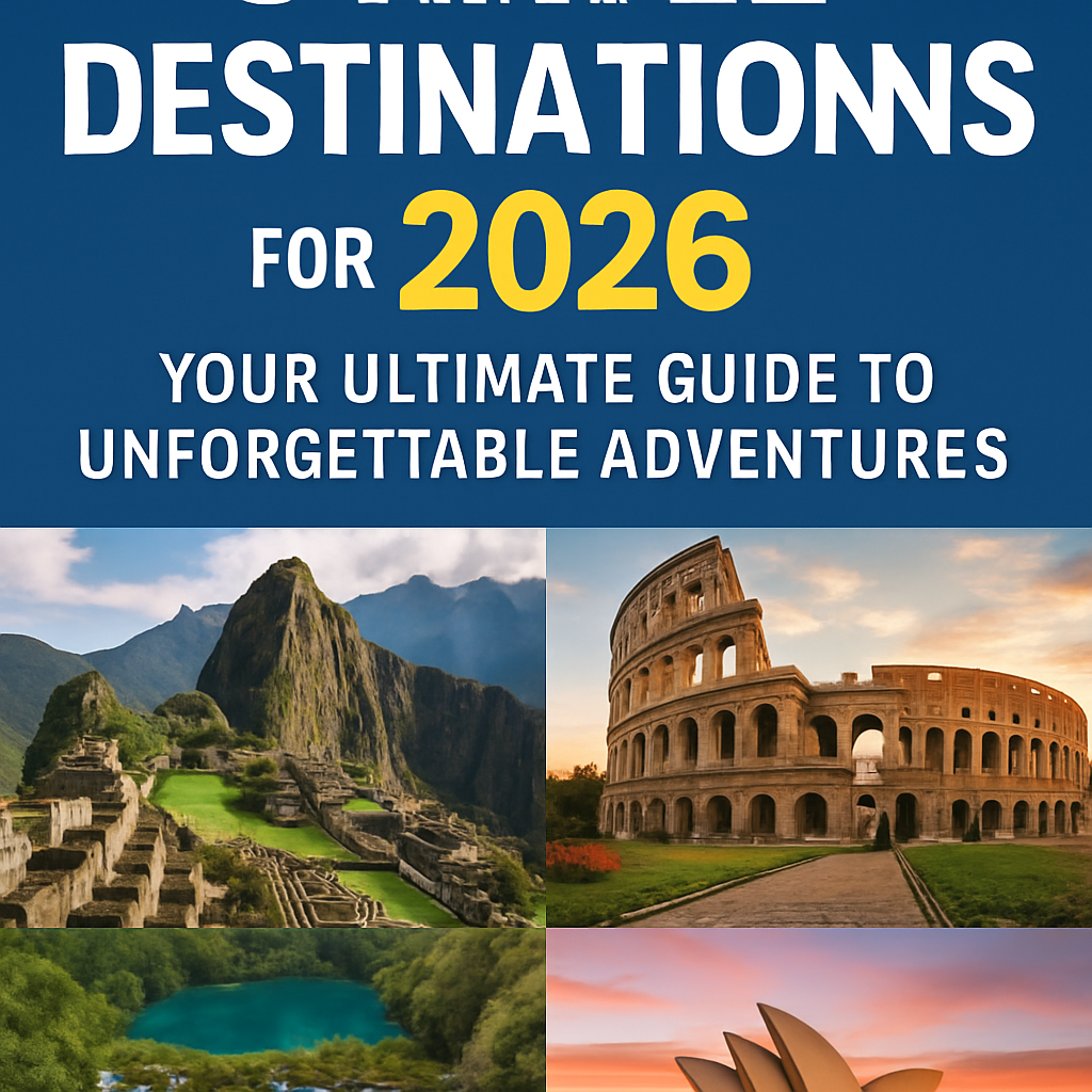 The Best Travel Destinations for 2026: Your Ultimate Guide to Unforgettable Adventures