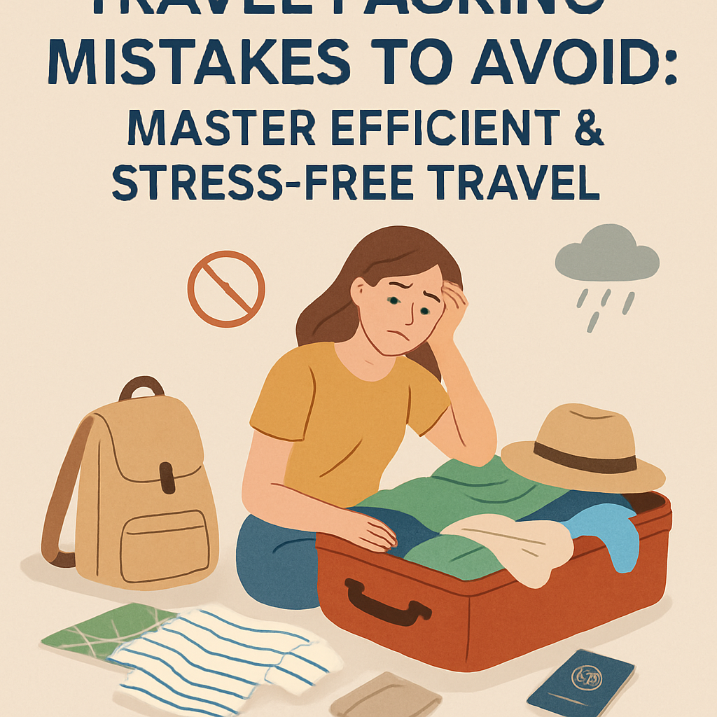 Travel Packing Mistakes to Avoid: Master Efficient & Stress-Free Travel
