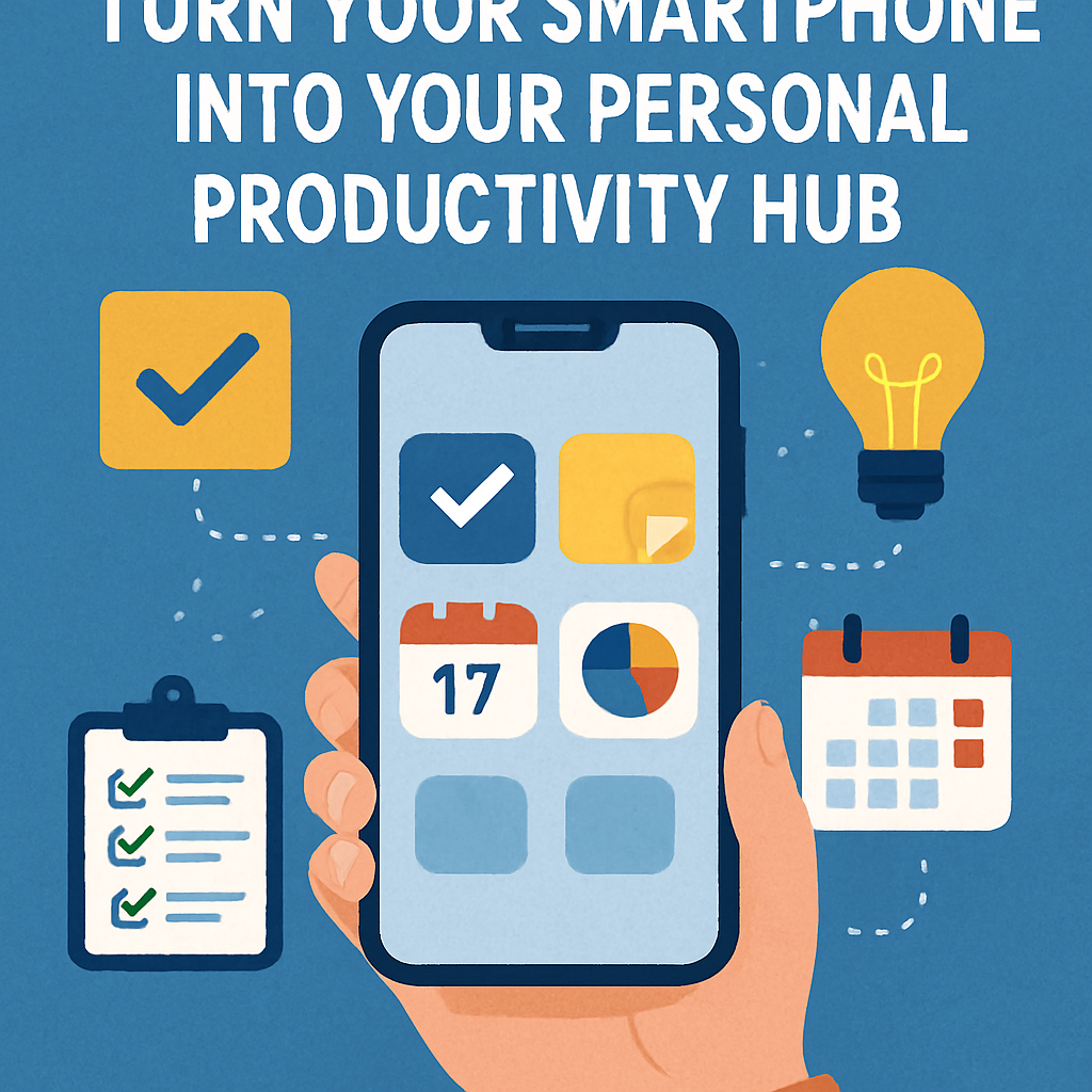 Turn Your Smartphone into Your Personal Productivity Hub