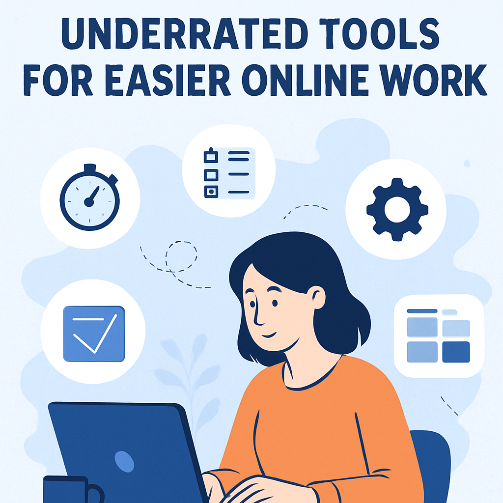 Streamline Your Workflow: Underrated Tools for Easier Online Work