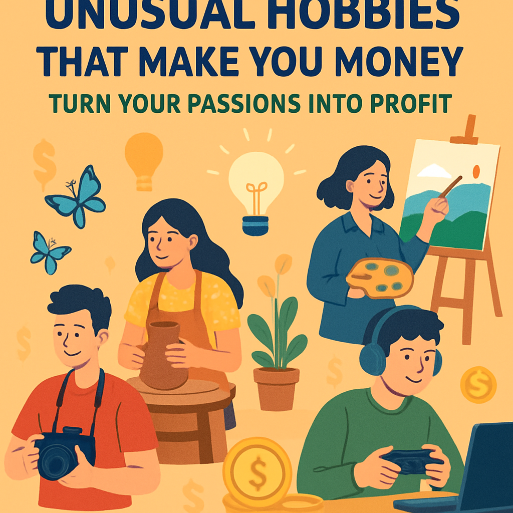 Unusual Hobbies That Make You Money: Turn Your Passions Into Profit