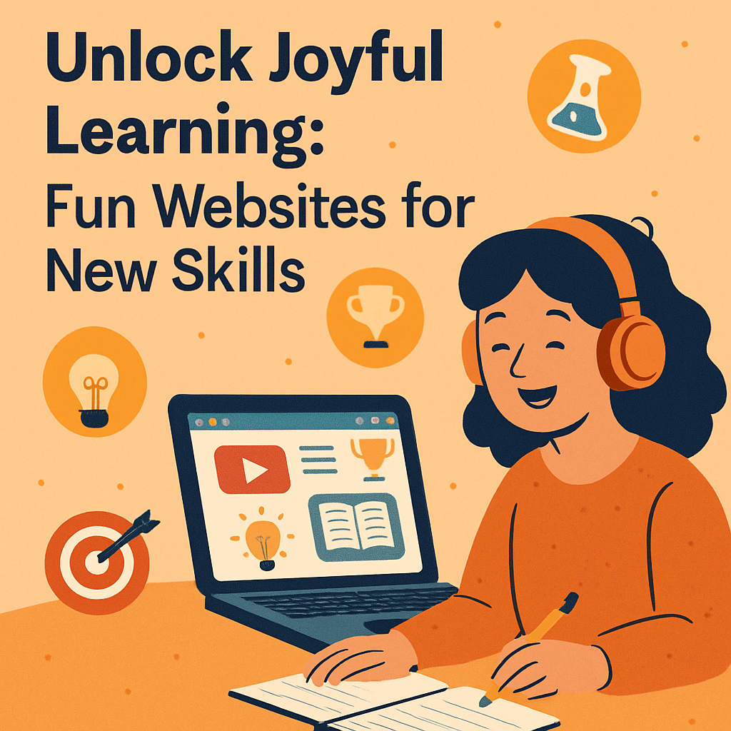 Unlock Joyful Learning: Fun Websites for New Skills