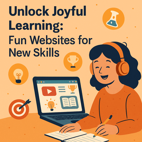 Unlock Joyful Learning: Fun Websites for New Skills