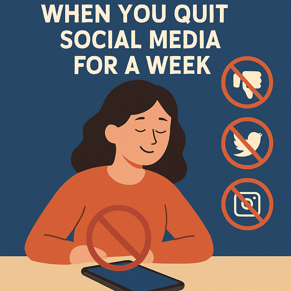 What Happens When You Quit Social Media for a Week
