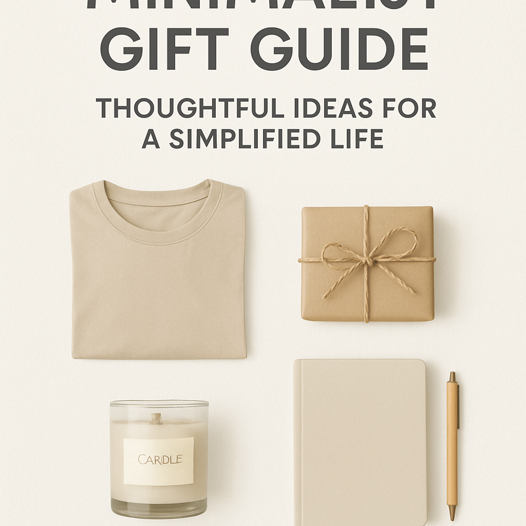Minimalist Gift Guide: Thoughtful Ideas for a Simplified Life
