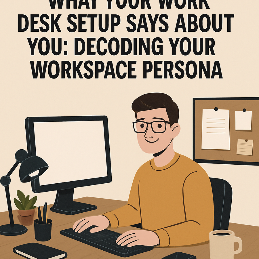 What Your Work Desk Setup Says About You: Decoding Your Workspace Persona