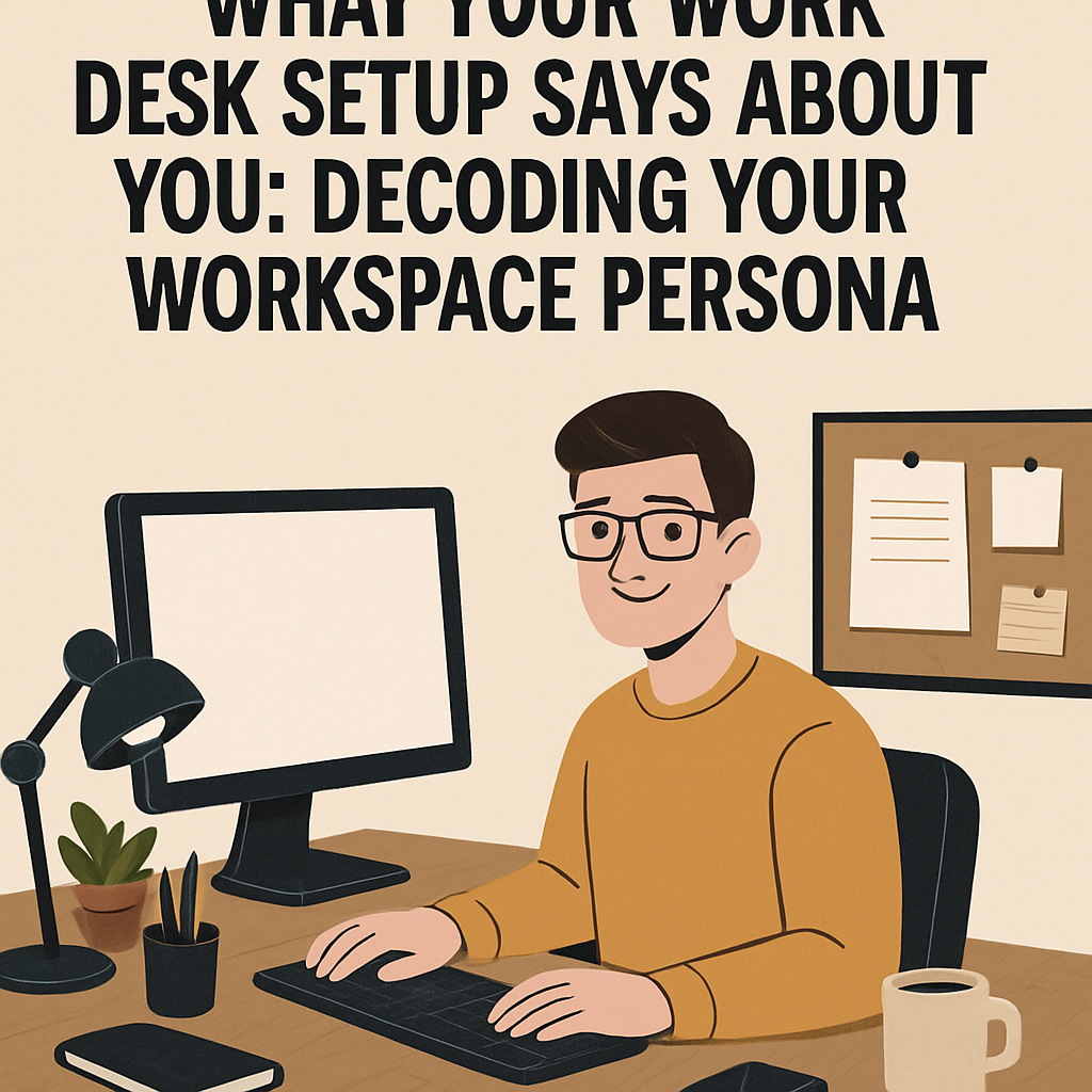 What Your Work Desk Setup Says About You: Decoding Your Workspace Persona