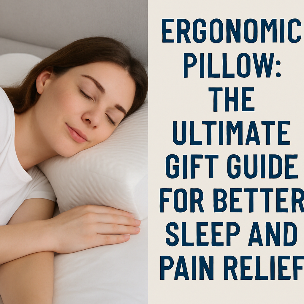 Ergonomic Pillow: The Ultimate Gift Guide for Better Sleep and Pain Relief