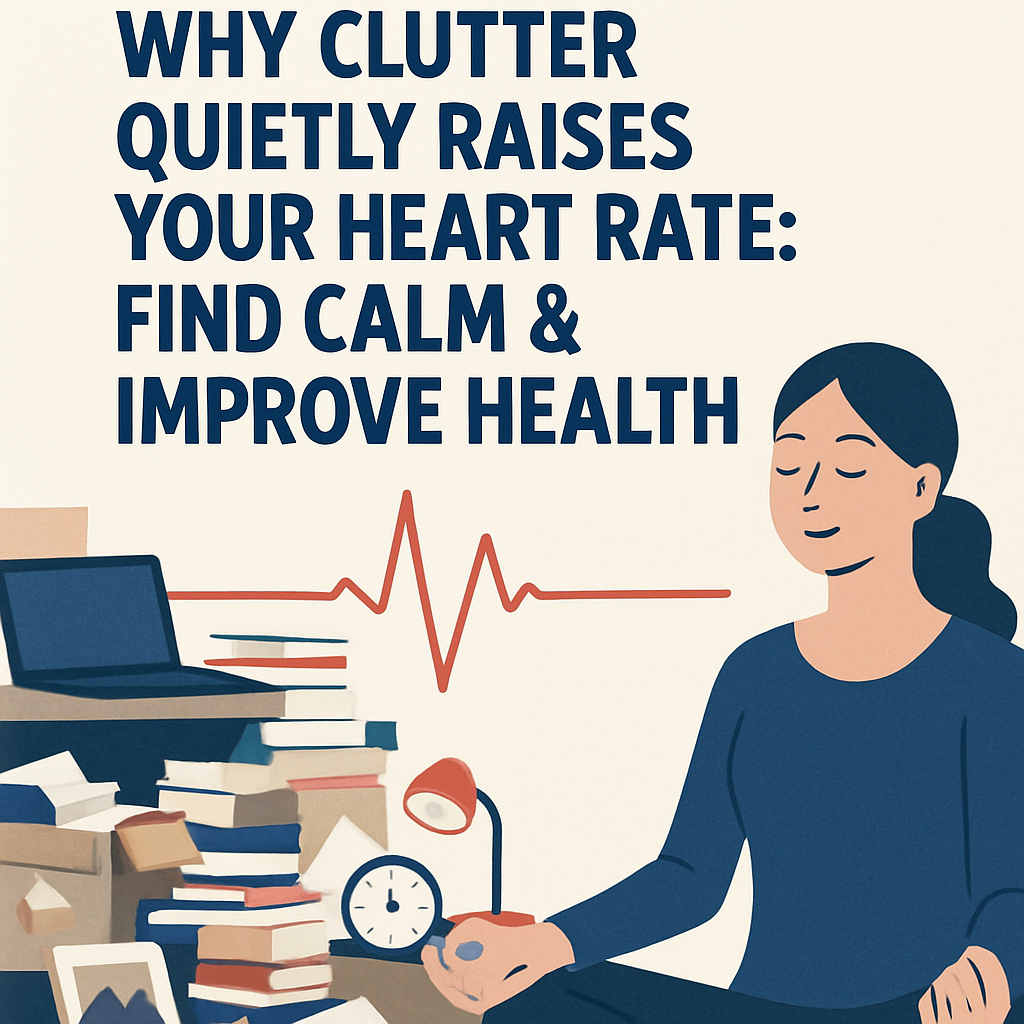 Why Clutter Quietly Raises Your Heart Rate: Find Calm & Improve Health