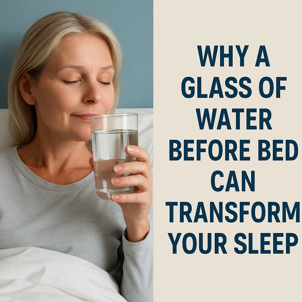 Why a Glass of Water Before Bed Can Transform Your Sleep