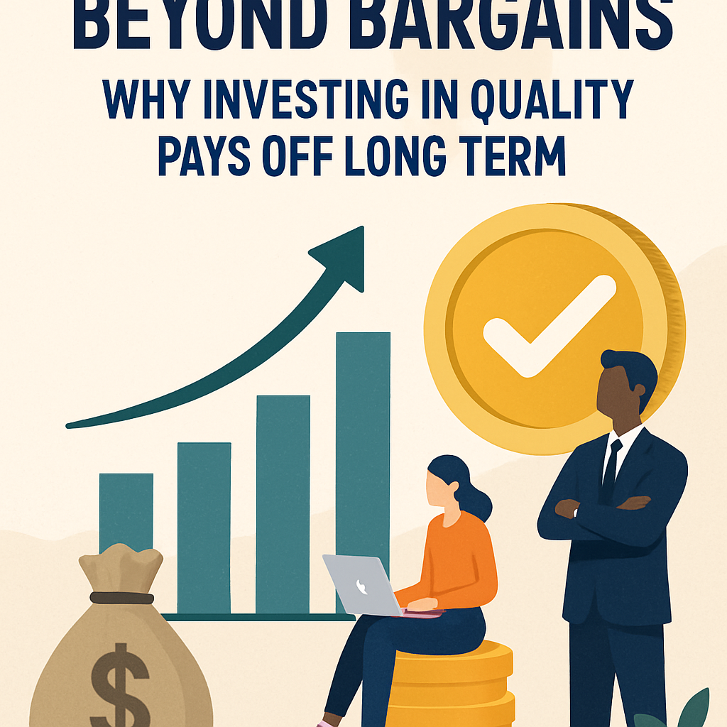 Beyond Bargains: Why Investing in Quality Pays Off Long Term