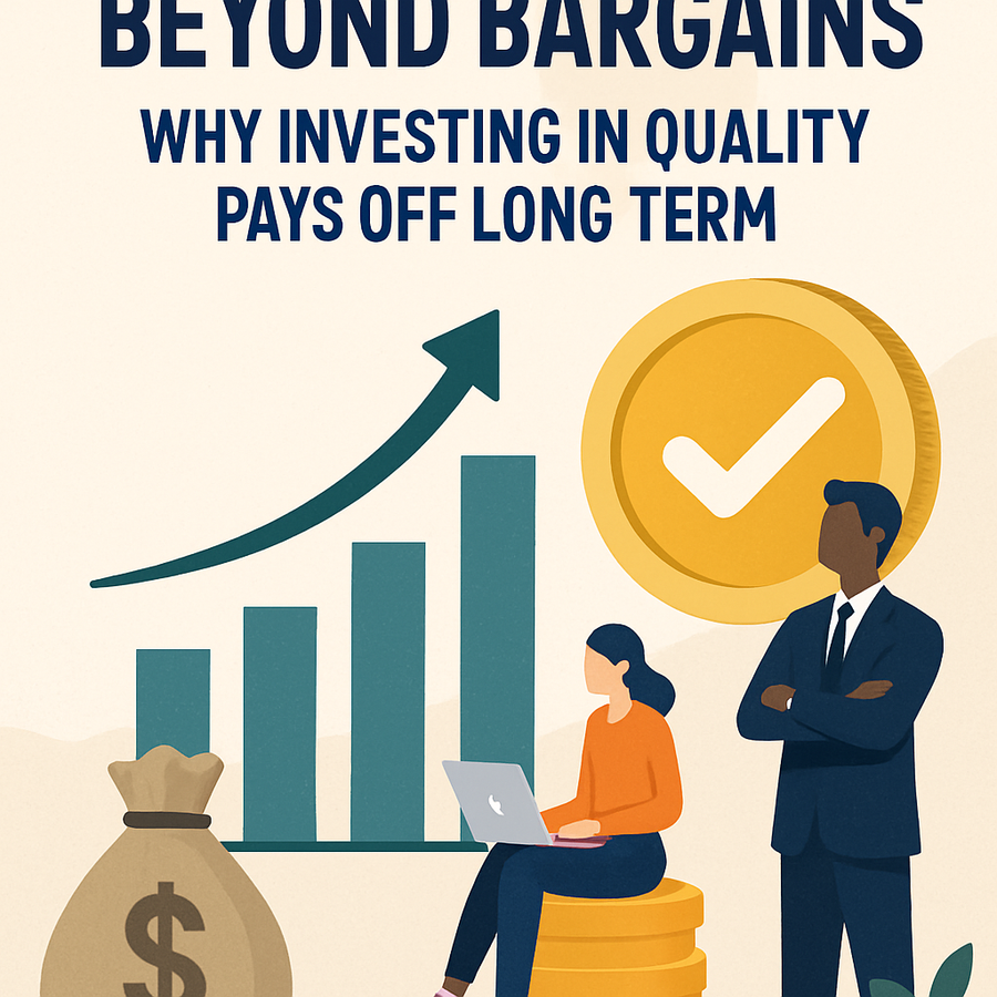 Beyond Bargains: Why Investing in Quality Pays Off Long Term
