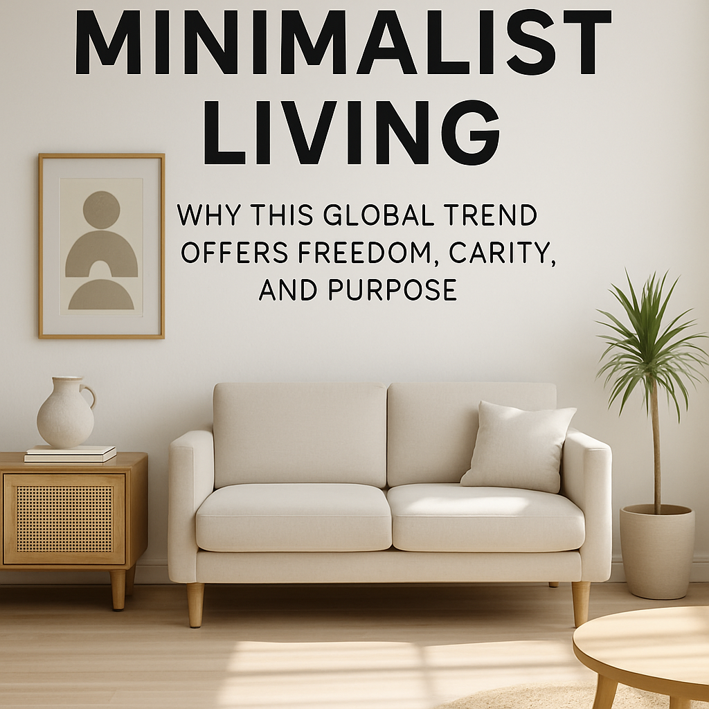 Minimalist Living: Why This Global Trend Offers Freedom, Clarity, and Purpose