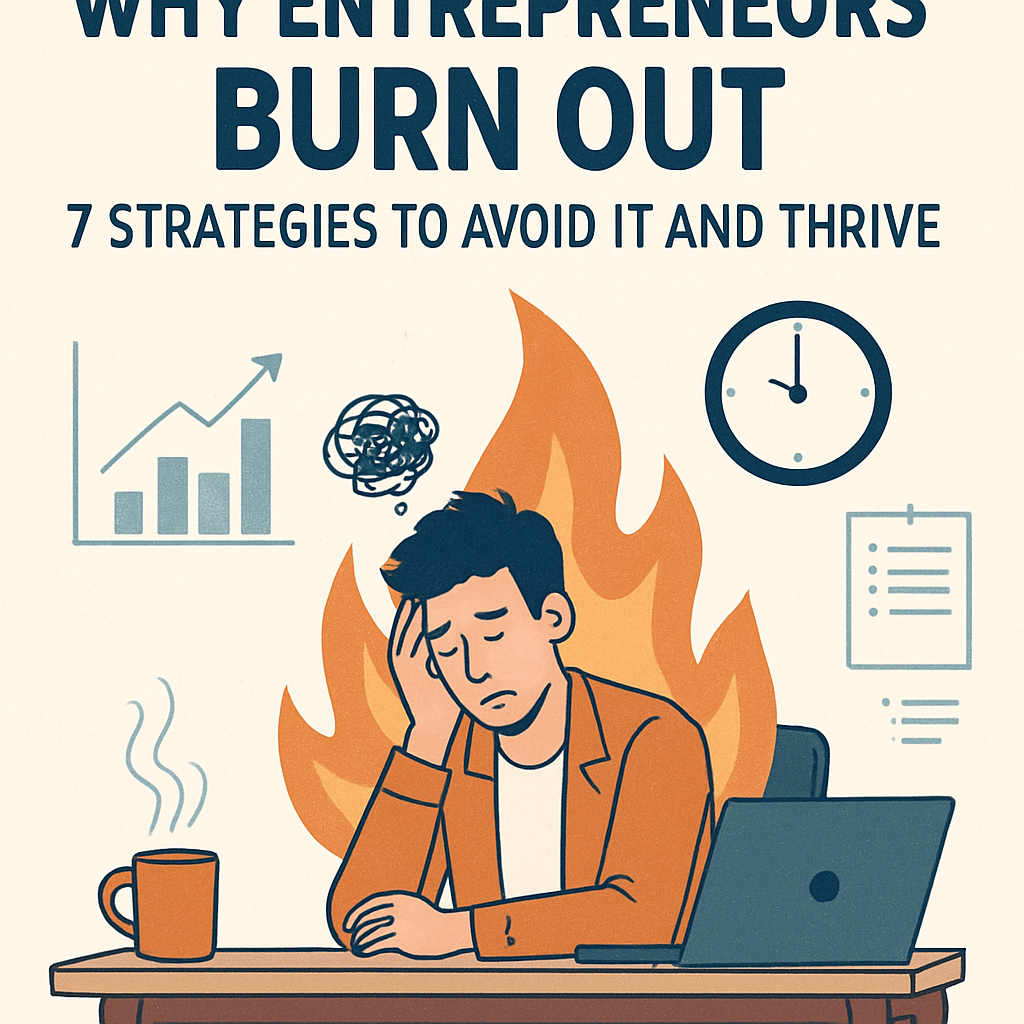 Why Entrepreneurs Burn Out: 7 Strategies to Avoid It and Thrive