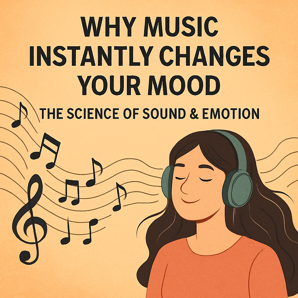 Why Music Instantly Changes Your Mood: The Science of Sound & Emotion