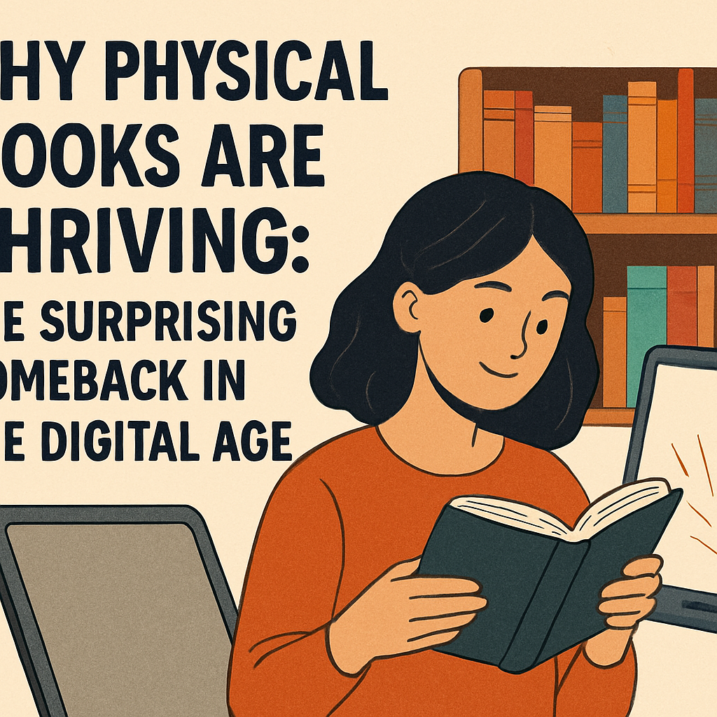 Why Physical Books Are Thriving: The Surprising Comeback in the Digital Age
