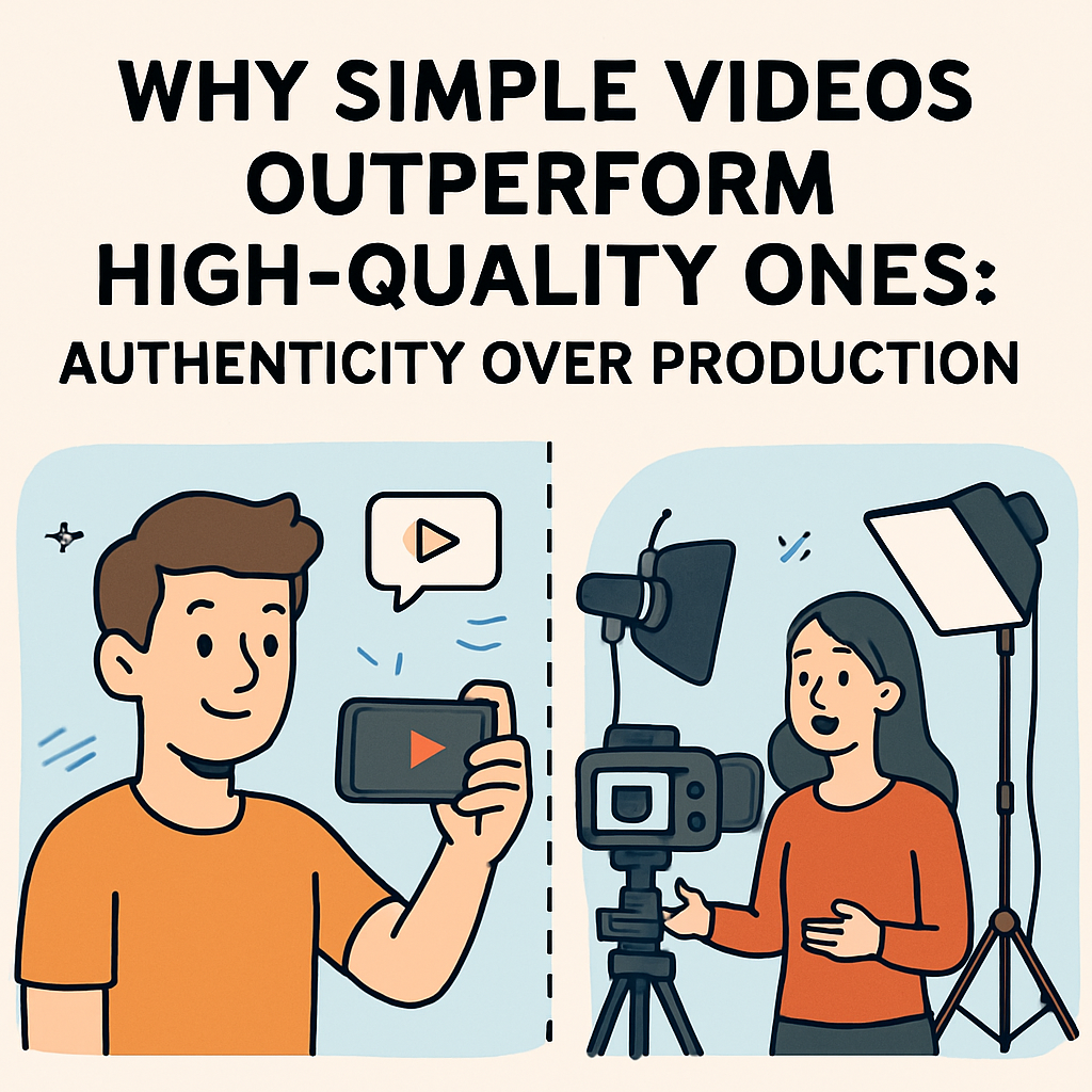 Why Simple Videos Outperform High-Quality Ones: Authenticity Over Production