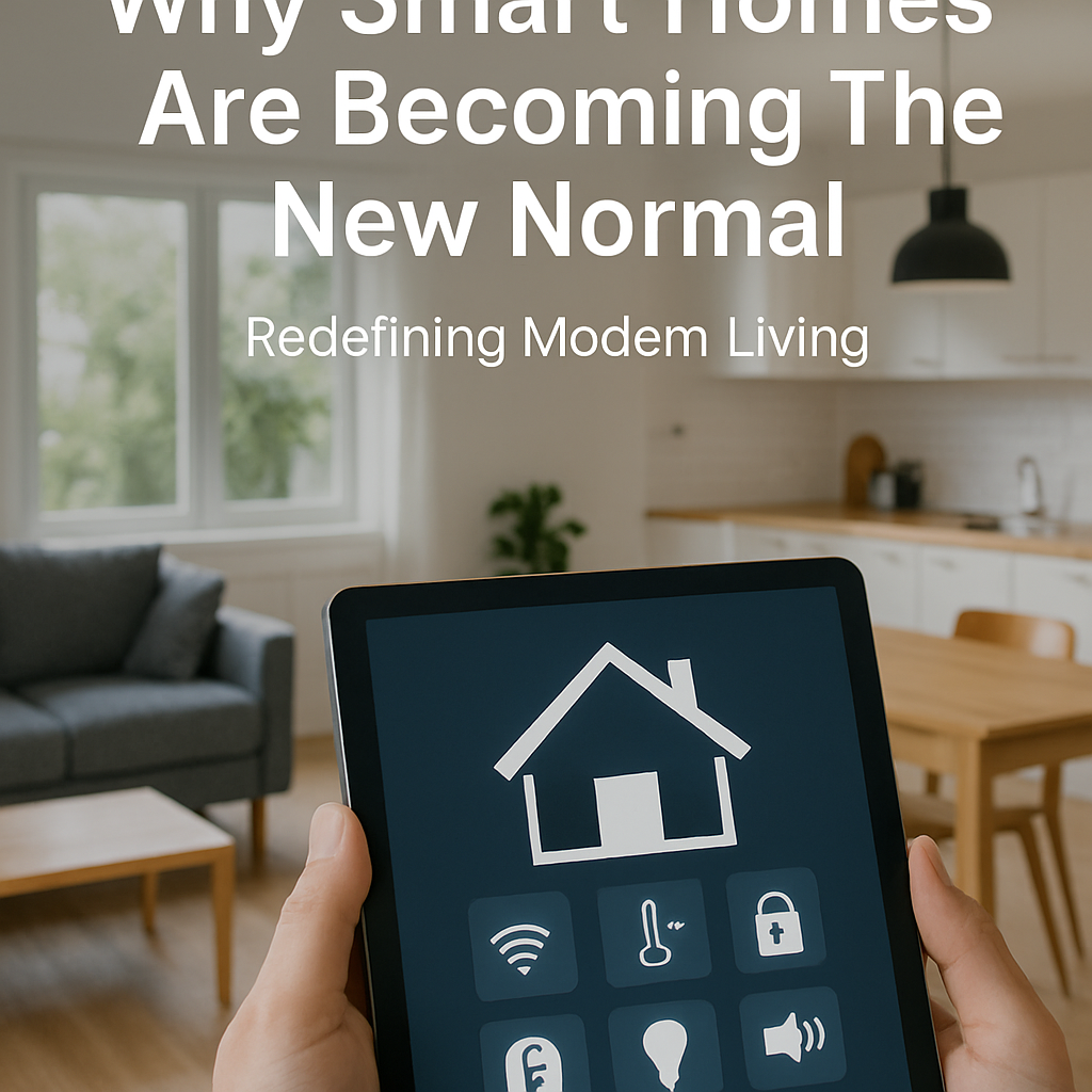 Why Smart Homes Are Becoming The New Normal: Redefining Modern Living
