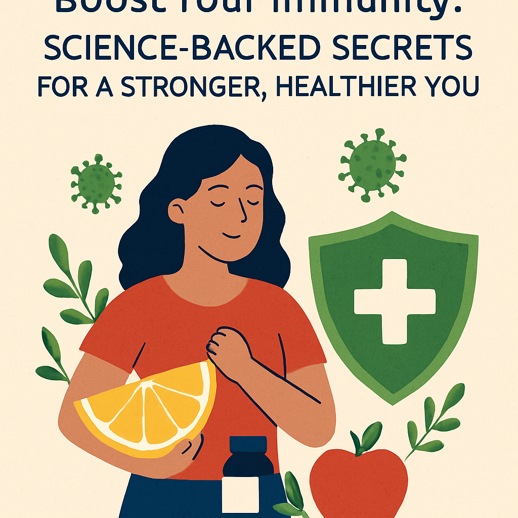 Boost Your Immunity: Science-Backed Secrets for a Stronger, Healthier You