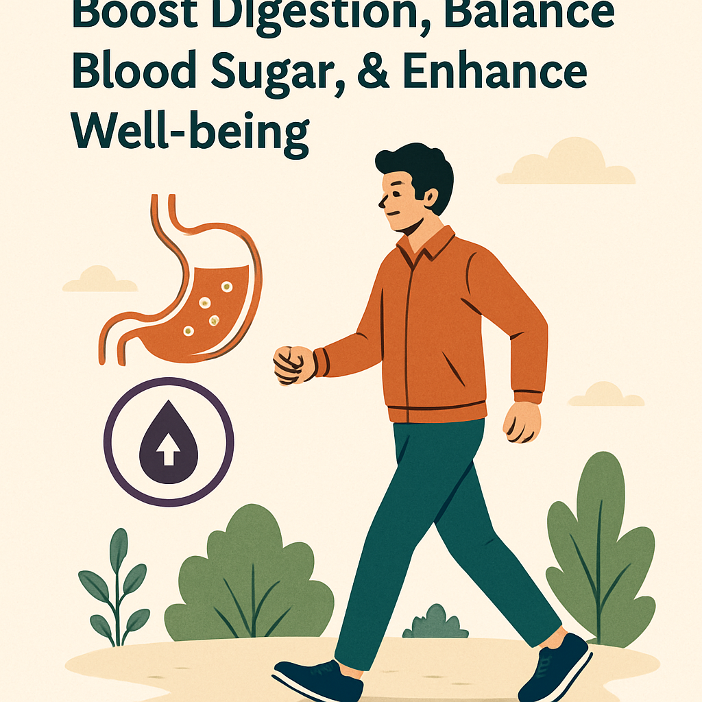 Post-Meal Walks: Boost Digestion, Balance Blood Sugar, & Enhance Well-being