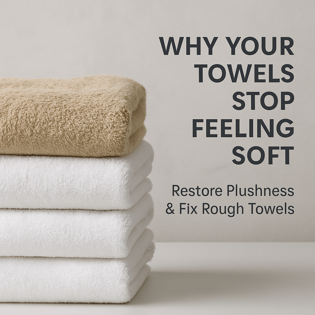 Why Your Towels Stop Feeling Soft: Restore Plushness & Fix Rough Towels