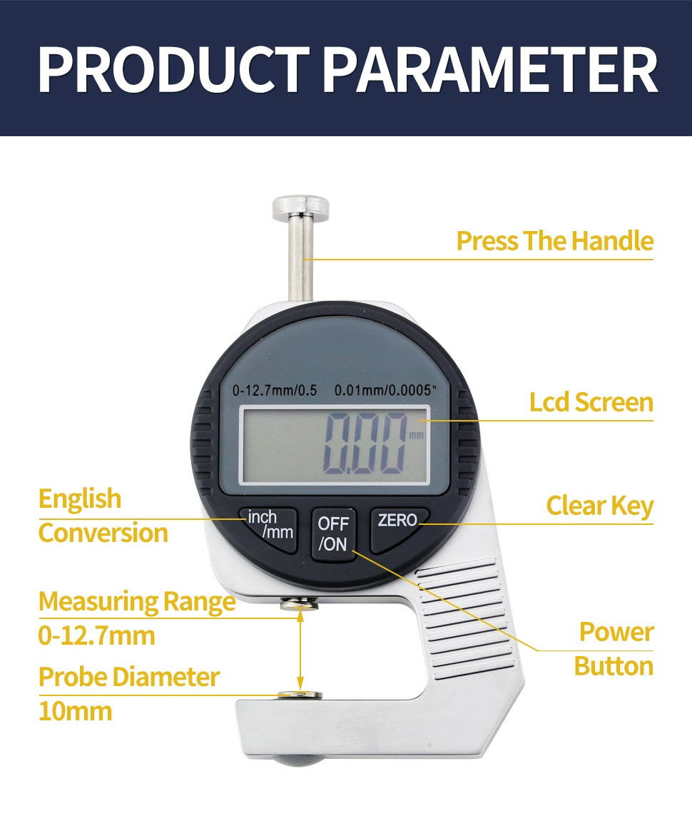 Digital Measurement Gauge Tool