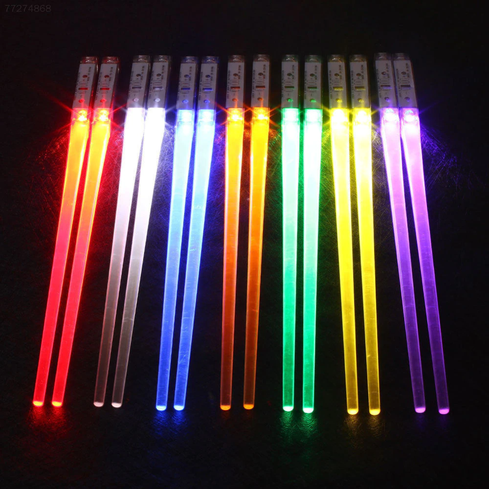 Creative LED Luminous Durable Party Chopsticks