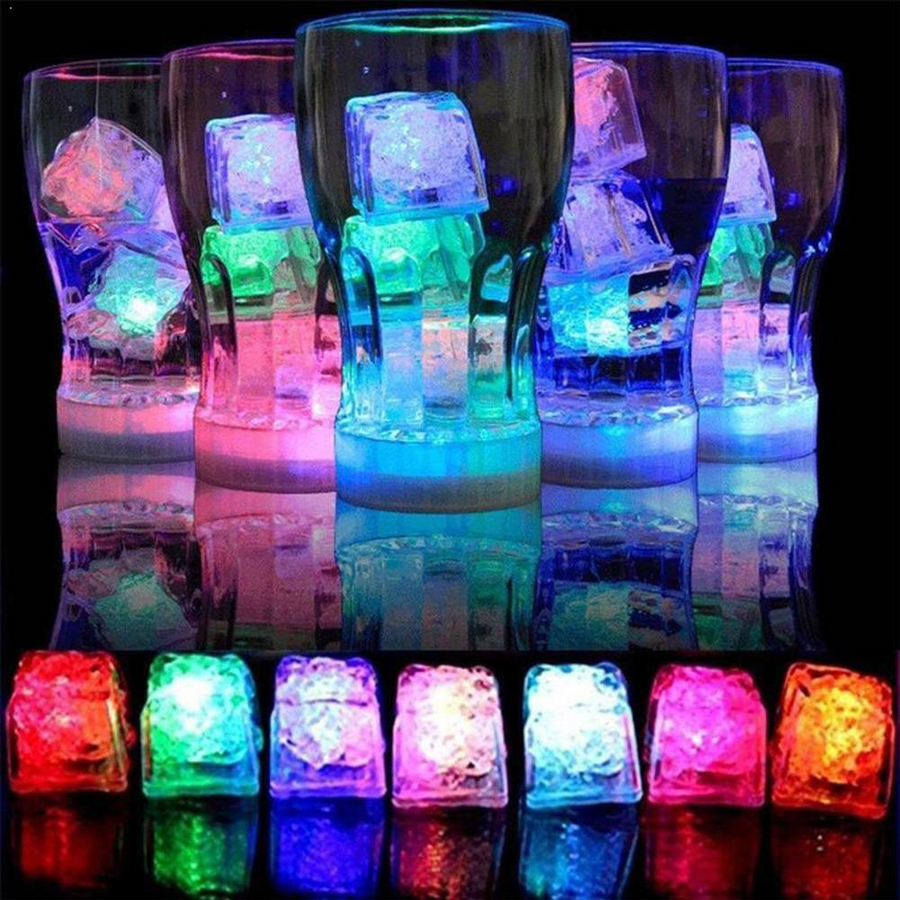 Colorful Water-Activated LED Ice Cubes - Image 0