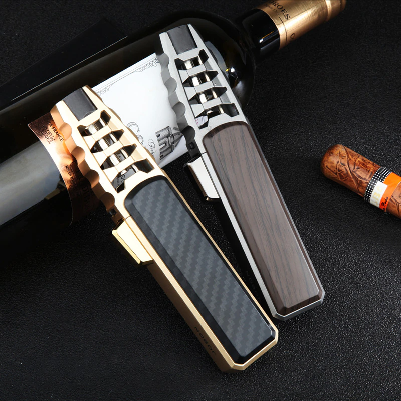 Outdoor Windproof Jet Powerful Turbine Lighter - Image 1