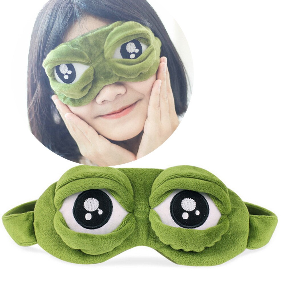 3D Sleepy Frog Sleeping Mask