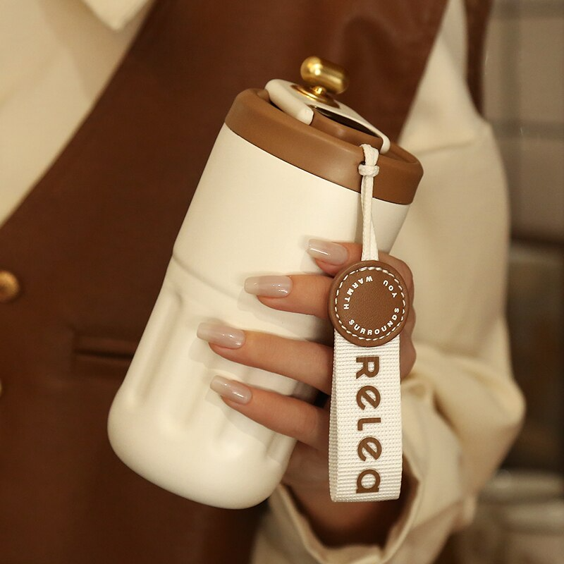 Portable Smart Stainless Steel Coffee Cup - Image 3