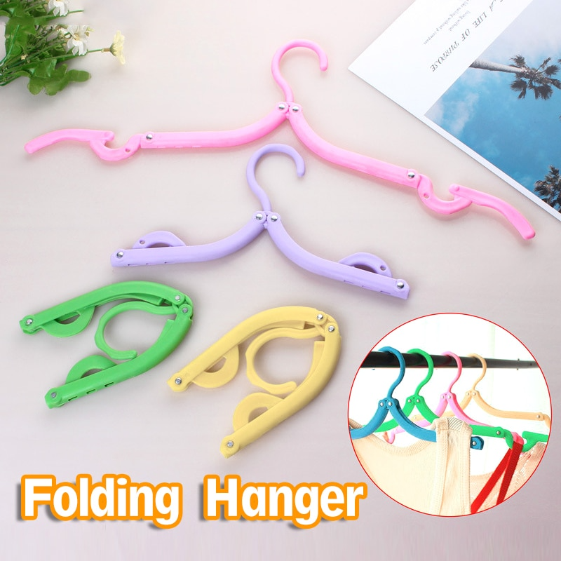 Foldable Magic Easy Travel Clothes Hanger