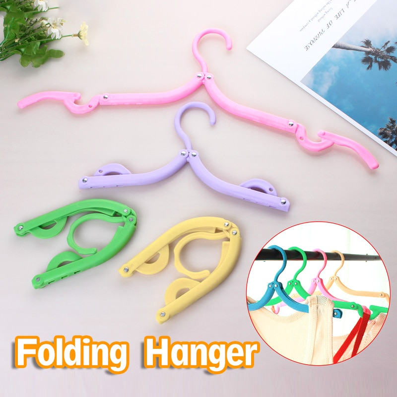 Foldable Magic Easy Travel Clothes Hanger - Image 9