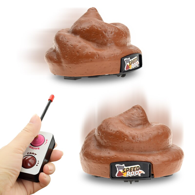 Remote Control Funny Poop Prank Toy