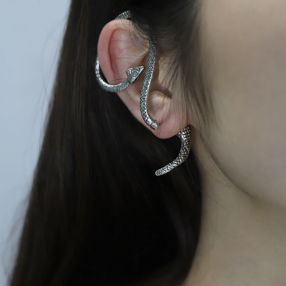 Twining Snake Punk StyleEarrings