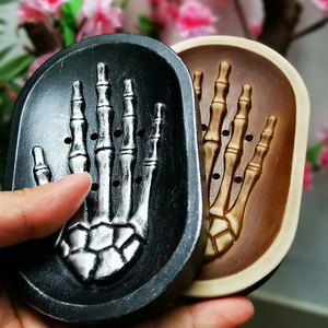 Gothic Skull Hand Soap Holder - Image 0
