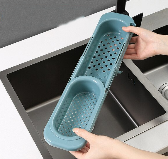 Kitchen Retractable Sink Rack Organizer - Image 9