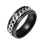 Cool Stainless Steel Rotating Ring