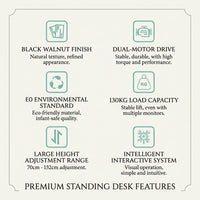 Healthy Hour Electric Adjustable Standing Desk Workstation - Image 7
