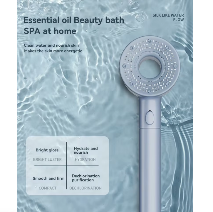 High-Pressure Massager Power Spray Shower Head - Image 3