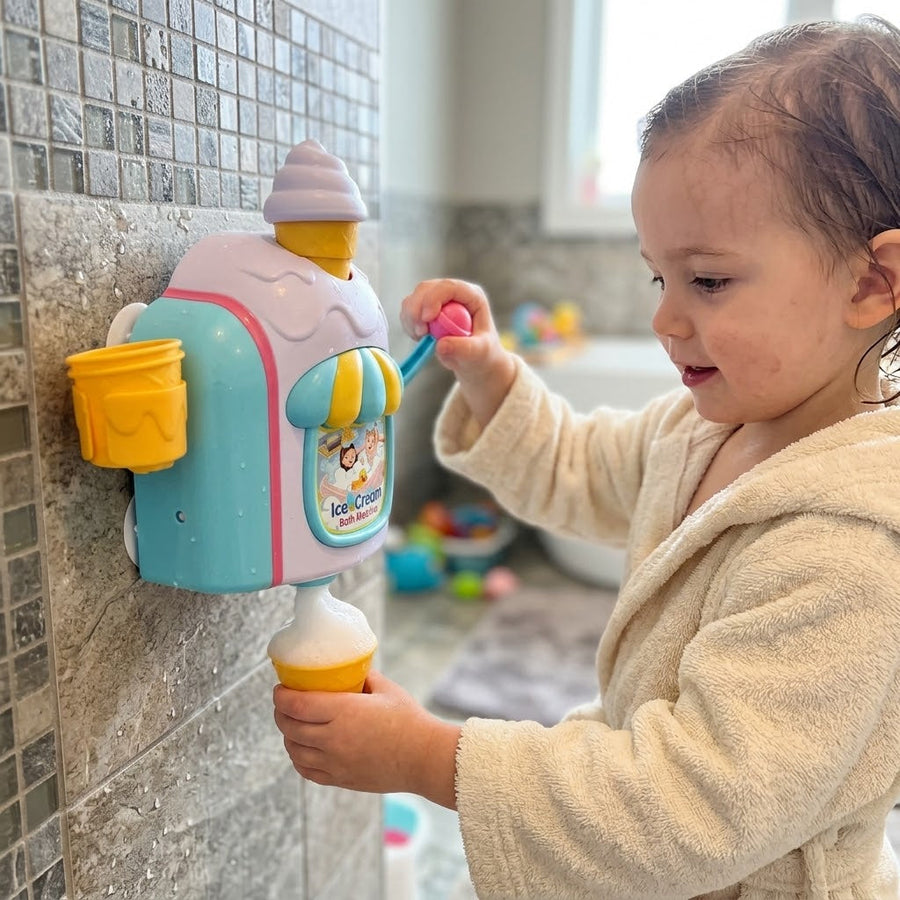 Ice Cream Bubble Foam Maker Bath Toy - Image 0
